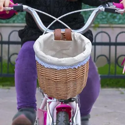 £16.79 • Buy Bicycle Basket Pet Cat Dog Carrier Soft Liner Bike Front Basket For Bicycle