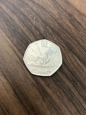 2012 London OLYMPIC WRESTLING 50p Coin • £10.95