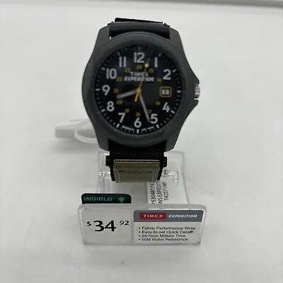 Timex Mens Expedition Camper Watch | 38mm | Water Resistant | T42571 • $36