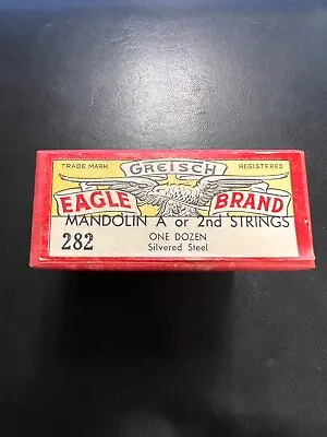 Gretsch Eagle Brand Vintage Mandolin Strings A Or 2nd Strings • $12