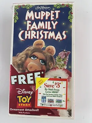 RARE Muppet Family Christmas W/ Very Rare Toy Story Ornament 1996 BRAND NEW SEAL • $399.99