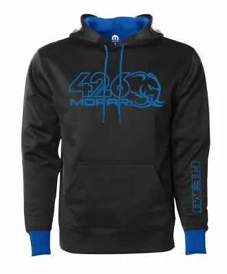 New Mopar Men's 426 Hellephant Sweatshirt Black 2XL Mopar New Hoodie • $66.73