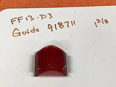 VinTagE GUIDE 918711 Marker Tail Light RED GLASS LENS Car Truck GM Chevy Buick? • $34.95