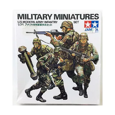 TAMIYA Military Model 1:35 U.S. Modern Army Infantry NM • $9