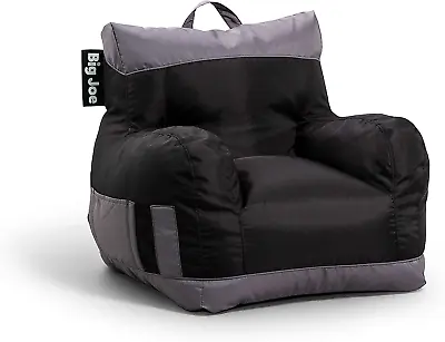 $69.95 • Buy Big Joe Dorm 2.0 Bean Bag Chair, Two Tone Black