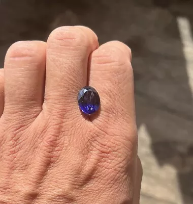 Oval Cut Natural Loose Tanzanite - 10.20 Carat AAA+ Certified For Ring • $299