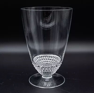 READ R Rene Lalique Nippon Water Goblet Glass 5240 France Crystal 4 7/8  H • $85