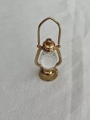 Swarovski Crystal Memories Miniature Lantern - Sparkling Crystal With Gold Accen • $32