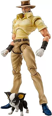 F358 JoJo's Bizarre Adventure Super Action Statue Joseph Joestar & Iggy S.A.S • $11