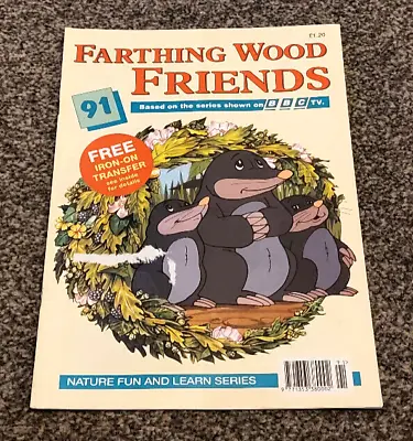 Farthing Wood Friends Issue 91 Bbc Animals Of Farthing Wood Children Kids Comic • £3.50