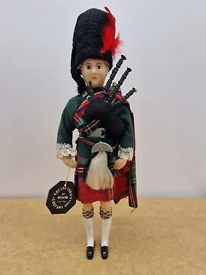 Vintage Rexard Highlander Bagpiper Doll New Old Stock With Tag 1970s  • $24.87