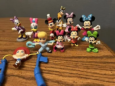 Disney Minnie And Friends Figures - Cake Toppers LOT OF 11 MINIATURES • $13