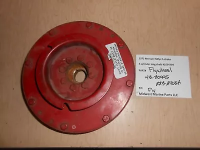 223-2403A 43-30995 Mercury 1973 500 50hp 2 Stroke Outboard Flywheel (Fly) • $60