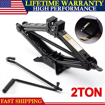 $26.99 • Buy 2 Ton Scissor Jack Handle Crank Tool For Car Van Garage Tire Wheel Change Quick