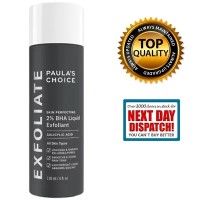 Paula's Choice 2 BHA Liquid Exfoliant Skin Perfecting Salicylic Acid 118ml 4fl • £19.96