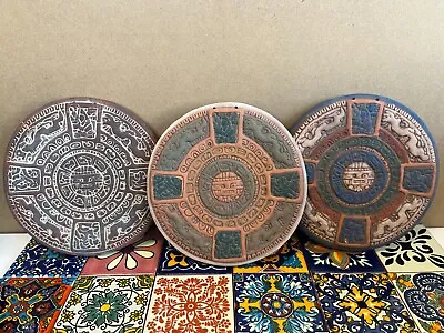 £24.95 • Buy Tumia LAC Mayan Calendar Ceramic - Fair Trade And Handmade In Mexico - 23x23cm