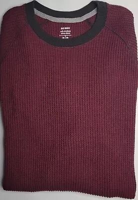 Mens Old Navy Long Sleeve Soft-Washed Crewneck Thermal Shirt Size Medium - EUC • $15.99