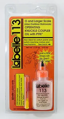 Labelle 113 Large Scale Including Garden Operating Knuckle Coupler Oil With PTFE • $28.63