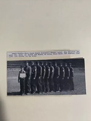 National Tournament Marin County Umpires Association 1957 Baseball Picture • $16