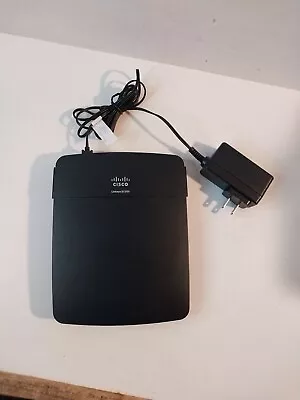 Linksys E1200 300 Mbps 4-Port 10/100 Wireless N Router • $4