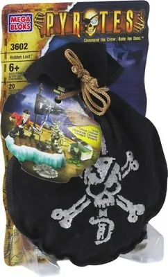 Mega Bloks 3602 Pyrates Hidden Loot Pirate Playset • £19.99