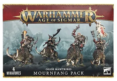 Warhammer Age Of Sigmar Ogor Mawtribes Mournfang Pack 4-Citadel Miniatures 95-14 • $39.99