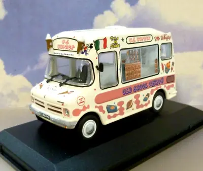 Oxford 1/43 Bedford Cf Mr Whippy Ice Cream Van C.j. Copner Pink & White 43cf005 • £20.95