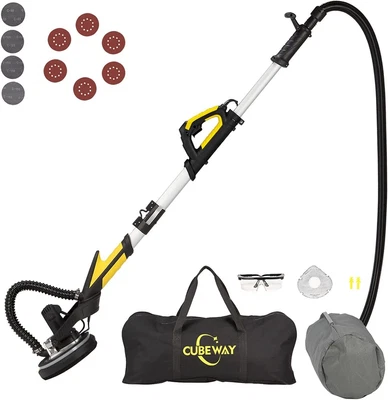 $160 • Buy Cubeway Drywall Sander Vacuum Rotary Detachable Dust Shroud Variable Speed New!