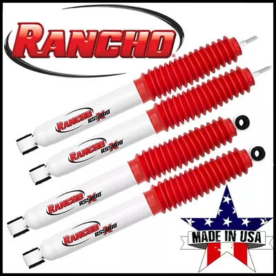 Rancho Front & Rear Set Suspension Gas Shocks Fit 05-16 Ford F-250 4WD 5-6  Lift • $269.95
