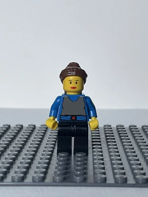 $12 • Buy Star Wars Lego MiniFigure PADME Episode I Classic Minifig Red Lips YELLOW HEAD I