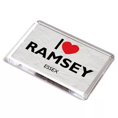 FRIDGE MAGNET - I Love Ramsey Essex • £3.99