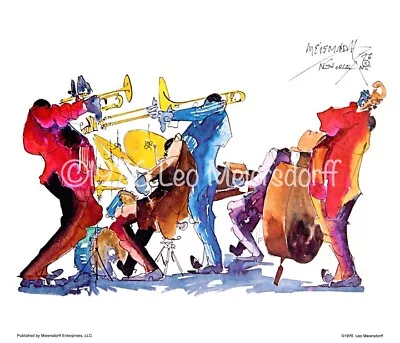 LARGER Jazz Quintet From ~40th Anniversary Of Jazz Vol. 1 ~  By Leo Meiersdorff® • $19.50