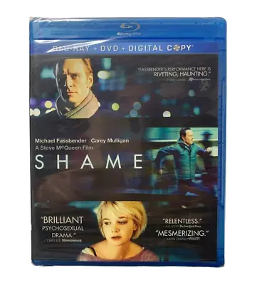 Shame (Rated NC-17) Blu-ray BD + DVD + Digital Copy **NEW/SEALED** FREE SHIPPING • $29.95