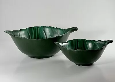 Opalhouse 2pc Melamine Leaf Nesting Bowl Set /Green/Botanical/Tropical • $15.90