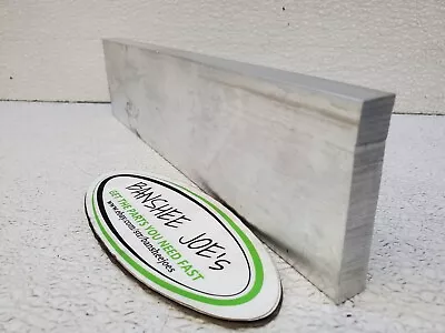 6061 T6 Aluminum Solid Plate 2 1/2  Wide × 10  Long × 1/2  Thick Mill Finish  • $19.18