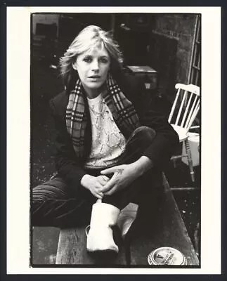 1980s MARIANNE FAITHFULL Original Photo SINGER ACTRESS  AS TEARS GO BY  Hdp • $4.99