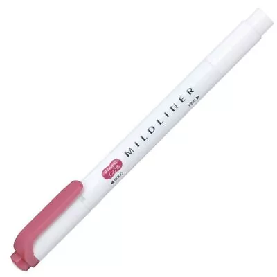 Zebra Mildliner Marker Pen : Mild Red • $2.95