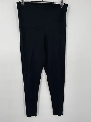 Pink Victorias Secret  Yoga  Size M Black Womens Crop Leggings • $11.70