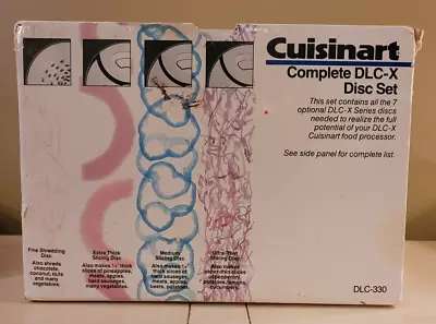 $75 • Buy Cuisinart DLC-X Plus Disc & Blade Holder Complete Set