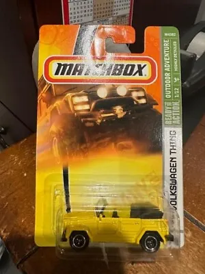 2007 Matchbox Outdoor Adventure '75 Volkswagen Thing #76 Yellow • $6.95