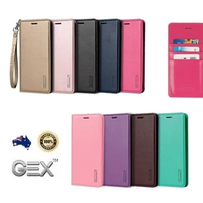 $12.95 • Buy Leather Canvas Flip Wallet Case Card Holder Cover For Samsung Galaxy S9 Note 9 8