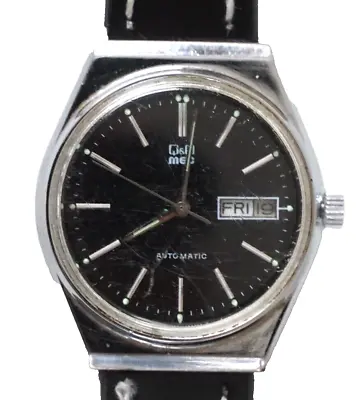 Vintage Q&Q MEC Automatic Men's Watch I20507 T0  Japan • £19.99