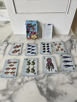 Vintage 1995 Bicycle GO FISH Matching Picture Education Card Game Ages 3-6 • $2.75