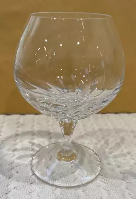 Rare Vintage Nachtmann Fleurie Lead Crystal Brandy Snifter Glass 5  Tall • $25