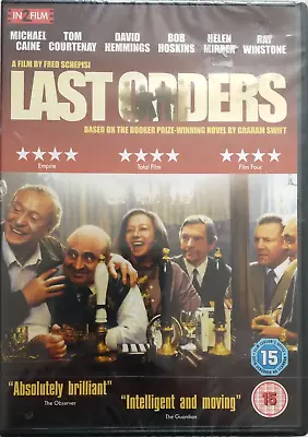 🆕 Last Orders (fred Schepisi 2001) 📀 *michael Caine Bob Hoskins  • £5.49