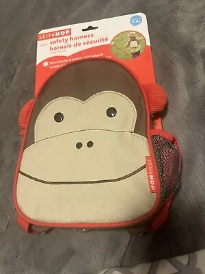 Skip Hop Toddler Leash & Harness Backpack Zoo Collection Marshall Monkey Kid Bag • $12.95