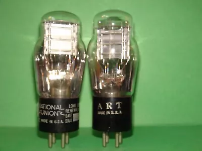 $38.99 • Buy 2 ART NU #26 Vacuum Tubes 890 800 µmhos 