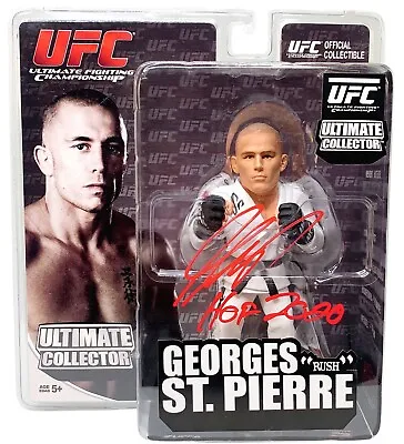 Georges St-Pierre Autographed Signed Inscribed UFC Action Figure JSA Witness GSP • $223.99