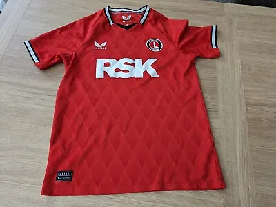 2022/2023 Charlton Athletic Home Football Shirt Castore Age 14-15 Boys Addicks • £13.99