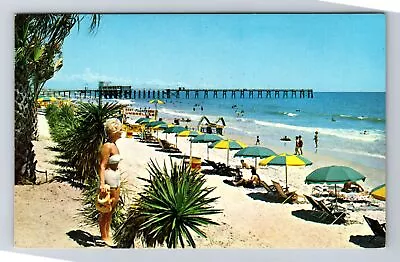 Myrtle Beach SC-South Carolina Board Ocean Plaza Fishing Pier Vintage Postcard • $7.99